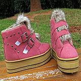 新款推荐 松糕鞋内增高帆布鞋高帮鞋女韩版休闲鞋 时尚女鞋 