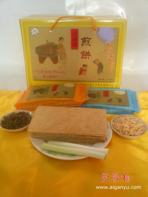 小麦煎饼卷虾酱  四碟八碗都不馋.JPG