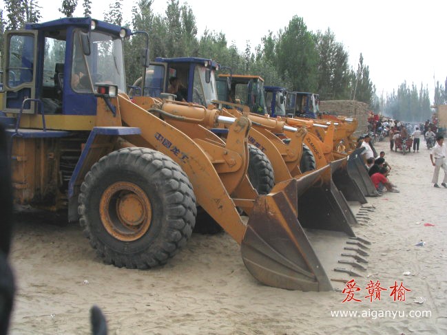 会场外，和田、洛浦城郊附近的马路边，待售的二手挖掘机随处可见。因为除了玉石一天天减少，地租和油费等工 ...