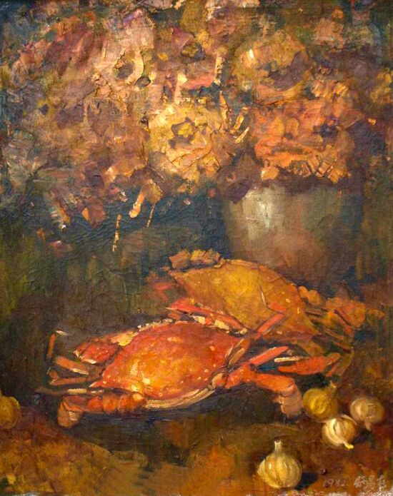 杨炳昌油画写生作品