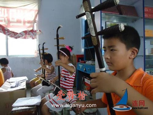 东海农家娃暑期学艺忙