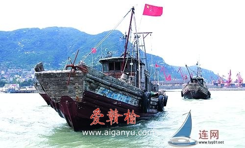 连云港千帆竞发秋捕忙