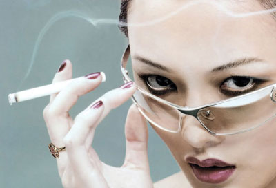 女人吸烟更“伤心”