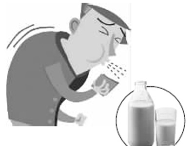 咳得厉害喝点温牛奶以缓解症状