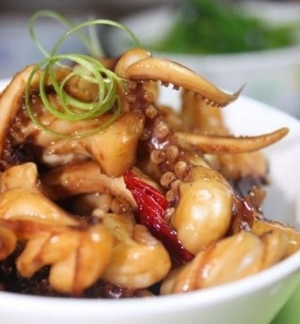 每日菜谱：酱爆鱿鱼须