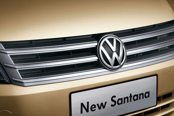上海大众New Santana全新桑塔纳真耀上市