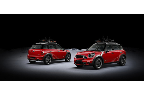 MINI COUNTRYMAN滑雪版正式上市 限量30辆