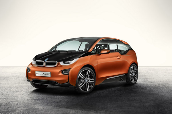 BMW i3 Concept Coupe电动概念车亮相洛杉矶