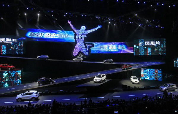 别克首款国产SUV 昂科拉ENCORE新锐登场