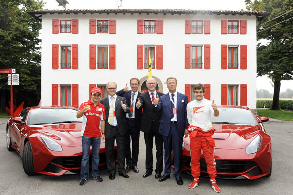 法拉利奖励优秀合作伙伴