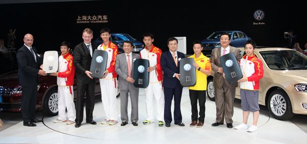 全新朗逸锋芒问世 奥运冠军助阵话超越