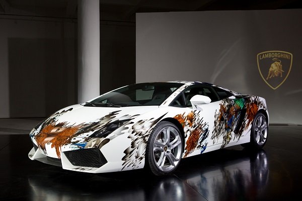 兰博基尼现代车身艺术发布会