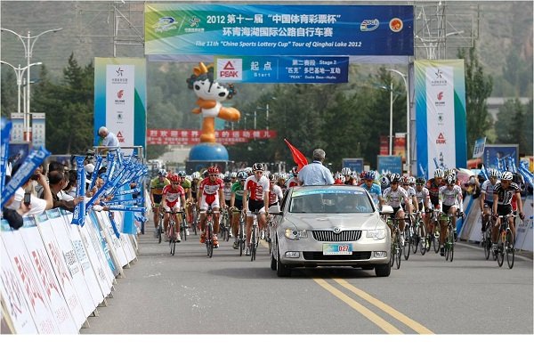 上海大众斯柯达五度携手环湖赛