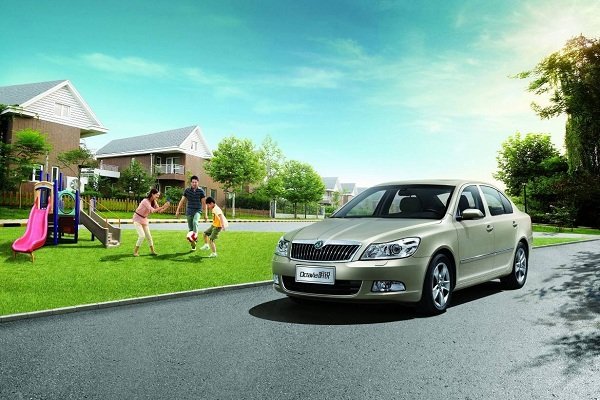 上海大众斯柯达护航儿童安全出行