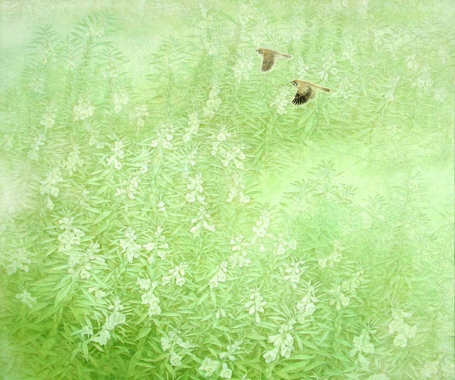 青口镇第三中心小学教师李磊美术作品入选全国美展