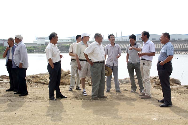 赣榆交通“七一”组织离退休老党员参观交通重点工程建设