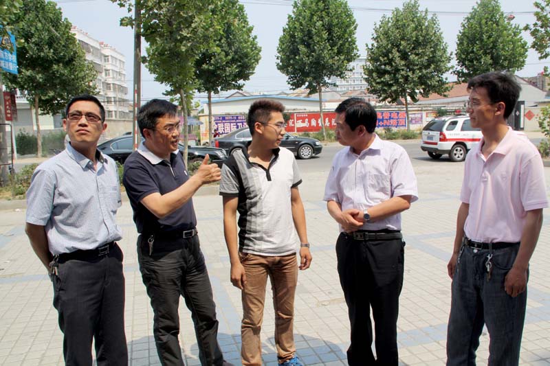 省运管局领导来赣榆调研汽修品牌创建及检测站工作